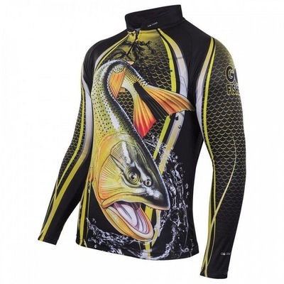 Camiseta Manga Longa Go Fisher de Pesca GO09 - Masculina - Foto 3