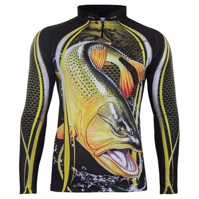 Camiseta Manga Longa Go Fisher de Pesca GO09 - Masculina - Foto 1