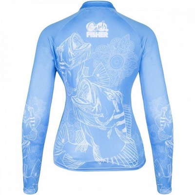 Camiseta Manga Longa de Pesca Go Fisher Tucunaré Açu GOG07 - Feminina - Foto 2