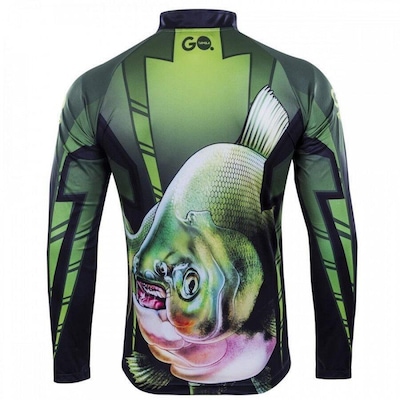 Camiseta Manga Longa de Pesca Go Fisher Tambaqui GO04 - Masculina - Foto 2