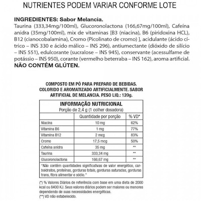 Lipo 6 Black Ultra Concentrado em Pó Nutrex Melancia - 120g - Foto 2