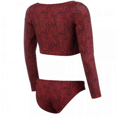 Sunkini Speedo Leaf - Infantil - Foto 1
