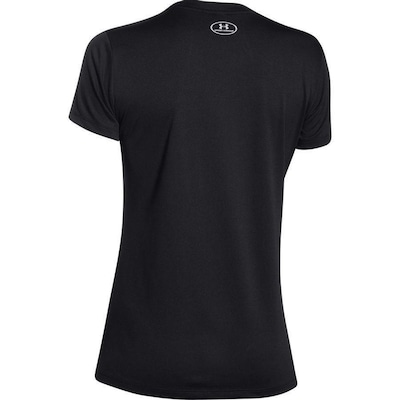 Camiseta Under Armour Tech Short Sleeve V Neck - Feminina - Foto 3
