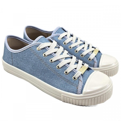 Tênis Moleca Tecido Jeans Casual - Feminino - Centauro