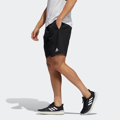 Shorts adidas Plana Aeroready - Masculina - Foto 4
