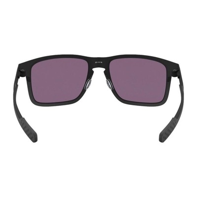 Óculos de Sol Oakley Holbrook Metal Matte Iridium - Unissex - Foto 5
