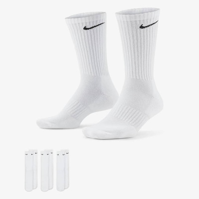 Meias Cano Alto Nike Everyday Cushion Crew - 3 Pares - Foto 2