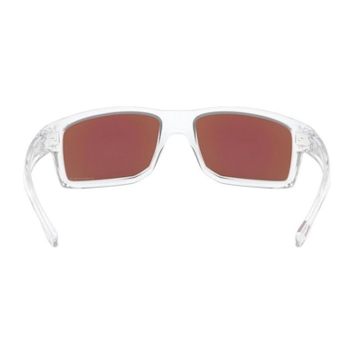 Óculos de Sol Oakley Gibston Polished Clear Prizm Sapphire - Unissex - Foto 5