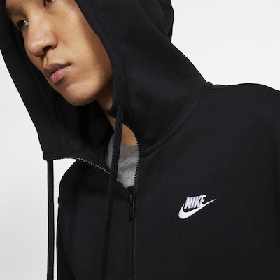 Jaqueta de Moletom com Capus Nike Club Hoodie com Capuz - Masculina - Foto 2