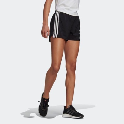 Shorts adidas Primeblue Designed 2 Move 3-Stripes - Feminino - Foto 4