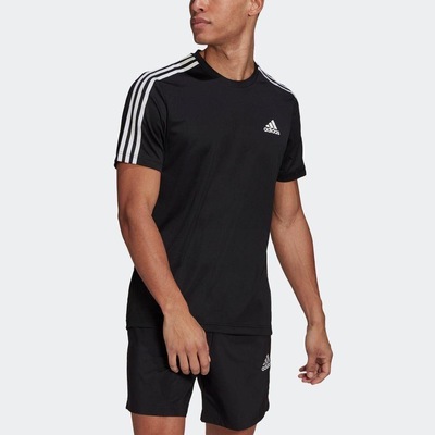 Camiseta adidas Aeroready Designed To Move Sport 3-Stripes - Masculina - Foto 5
