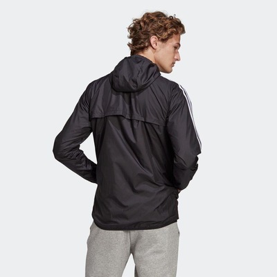 Jaqueta Corta-Vento adidas Primegreen Essentials 3-Stripes - Masculina - Foto 3