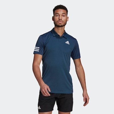 Camisa Polo adidas Tennis Club 3-Stripes - Masculina - Foto 1