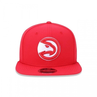 Boné Aba Reta New Era 9Fifty Original Fit Nba Atlanta Hawks Team Color - Snapback - Adulto - Foto 2