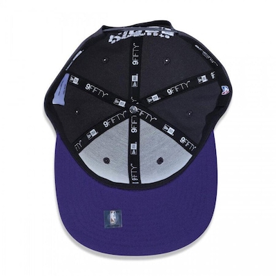 Boné Aba Reta New Era 9Fifty Original Fit Nba Sacramento Kings Team Color - Snapback - Adulto - Foto 5