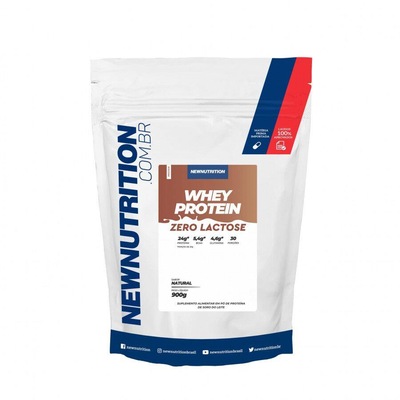 Whey Protein Zero Lactose NewNutrition Natural - 900g - Foto 1