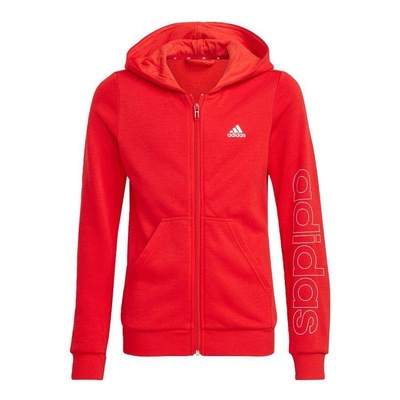 Jaqueta de Moletom com Capuz adidas Zíper Essentials - Infantil - Foto 3