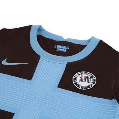 Camisa do Corinthians III 20/21 Nike Torcedor Pro - Infantil - Foto 4