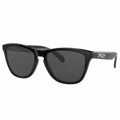 Óculos de Sol Oakley Frogskins Surf Collection Polished Black W Grey - Unissex - Foto 1