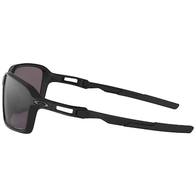 Óculos de Sol Oakley Siphon Matte Black Prizm Grey - Unissex - Foto 4