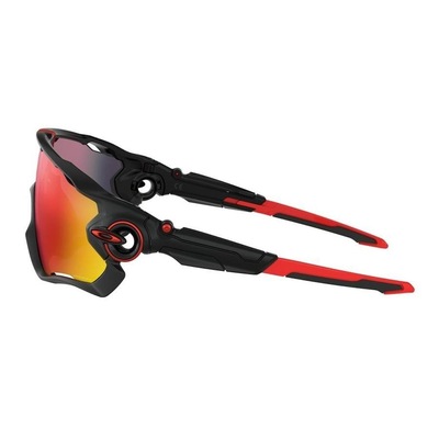 Óculos de Sol Oakley Jawbreaker Matte Black Lente Prizm Road - Unissex - Foto 2