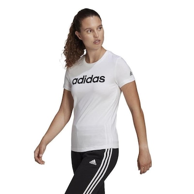 Camiseta adidas Essentials Slim Logo - Feminina - Foto 2