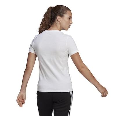 Camiseta adidas Essentials Slim Logo - Feminina - Foto 4