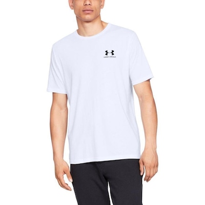 Camiseta Under Armour Sportstyle Left Chest - Masculina - Foto 1