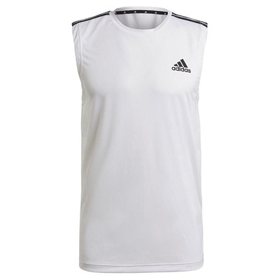 Camiseta Regata adidas Aeroready Designed to Move 3-Stripes - Masculina - Foto 1