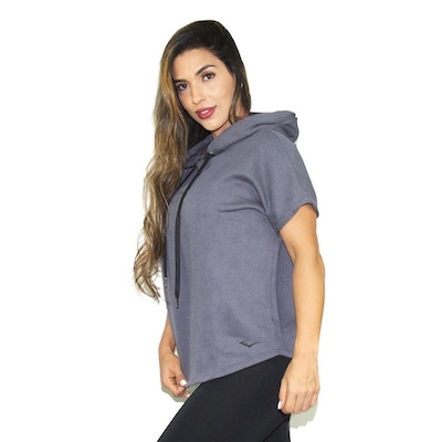 Blusão Everlast Vintage Com Capuz - Feminino - Foto 3