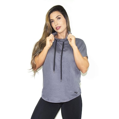 Blusão Everlast Vintage Com Capuz - Feminino - Foto 1