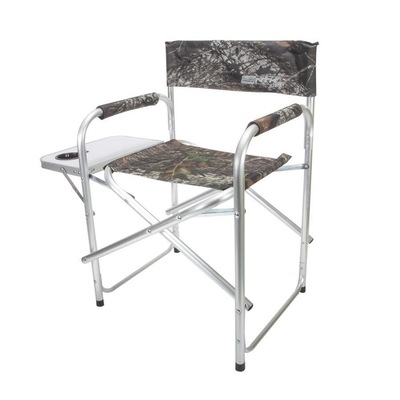 Cadeira Camping Nautika Diretor Camuflado até 90 Kg com Mesinha e Porta Copo - Foto 3