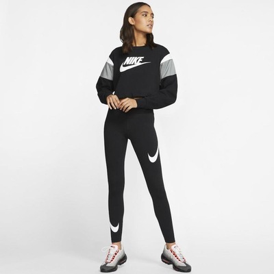 Calça Legging Nike Sportswear Leg-A-See Swoosh - Feminina - Foto 5