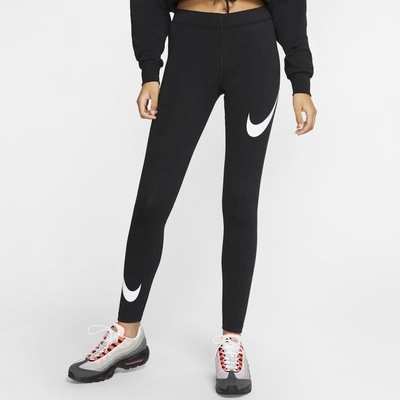 Calça Legging Nike Sportswear Leg-A-See Swoosh - Feminina - Foto 1