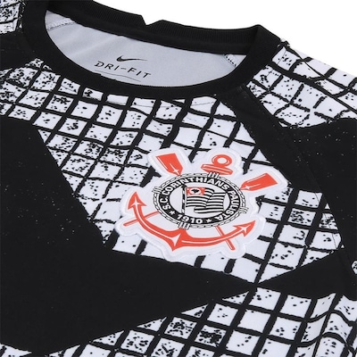 Camisa do Corinthians IV 20/21 Nike Torcedor Pro - Infantil - Foto 3