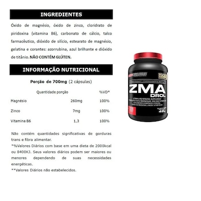 Kit 2x 6 Six Protein Bodybuilders Morango - 2kg + BCAA - 1kg + Creatina + ZMA + Coqueteleira - Foto 5