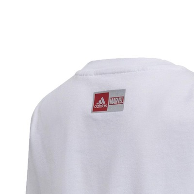 Camiseta adidas Infantil Homem Aranha Branca Menino GN4932 - Foto 3