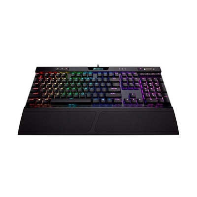 Teclado Mecânico Gamer Corsair K70 MK.2 RGB Switch Cherry MX Rapidfire PT com fio - Foto 3