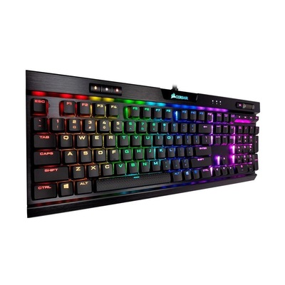 Teclado Mecânico Gamer Corsair K70 MK.2 RGB Switch Cherry MX Rapidfire PT com fio - Foto 4