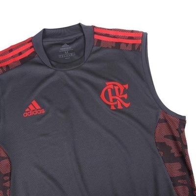 Camiseta Regata do Flamengo adidas Treino 21 - Masculina - Foto 3
