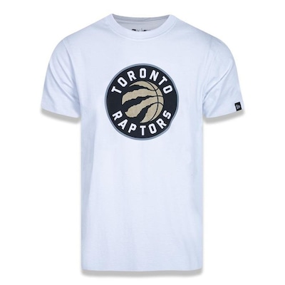 Camiseta New Era Manga Curta NBA Toronto Raptors - Masculina - Foto 1