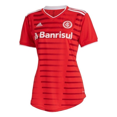 Camisa do Internacional I 20/21 adidas - Feminina - Foto 1