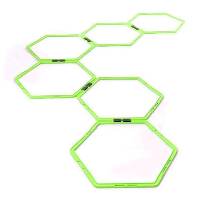 Grade de Agilidade Argolas Yangfit Hexagonal Funcional - Foto 1