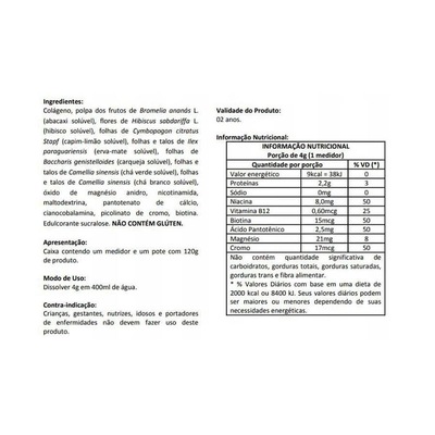 T Sek Power Supplements - 120g + Lipo 6 Black Untra Nutrex Research - 60 Cápsulas - Foto 3