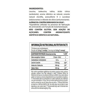 BCAA Integralmedica Fix em Pó Darkness (240g) - Limão - 240g - Foto 2