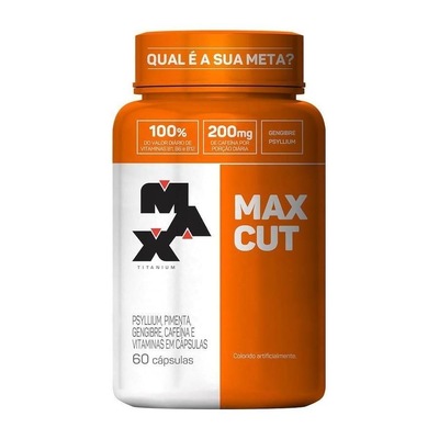 Termogênico Max Cut Max Titanium - 60 Cápsulas - Foto 1