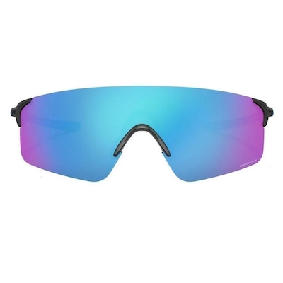 Óculos de Sol Oakley EVZERO Blades Steel W/ Prizm Sapphire - Unissex - Foto 4