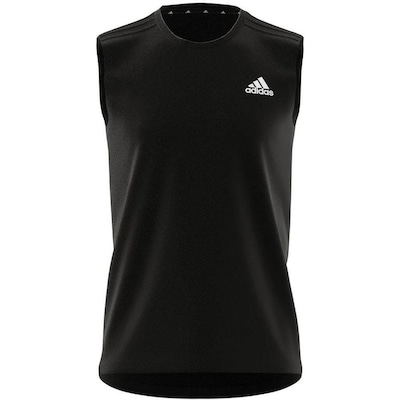 Camiseta Regata Machão adidas 3 Listras - Masculino - Foto 1