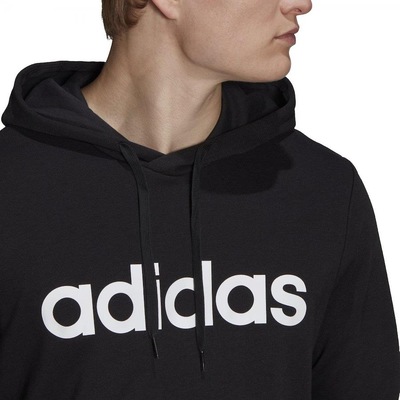 Blusão de Moletom adidas Essentials Linear Logo - Masculino - Foto 4