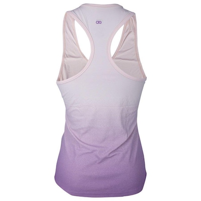 Camiseta Regata Alto Giro Skin Fit Degradê - Feminina - Foto 2